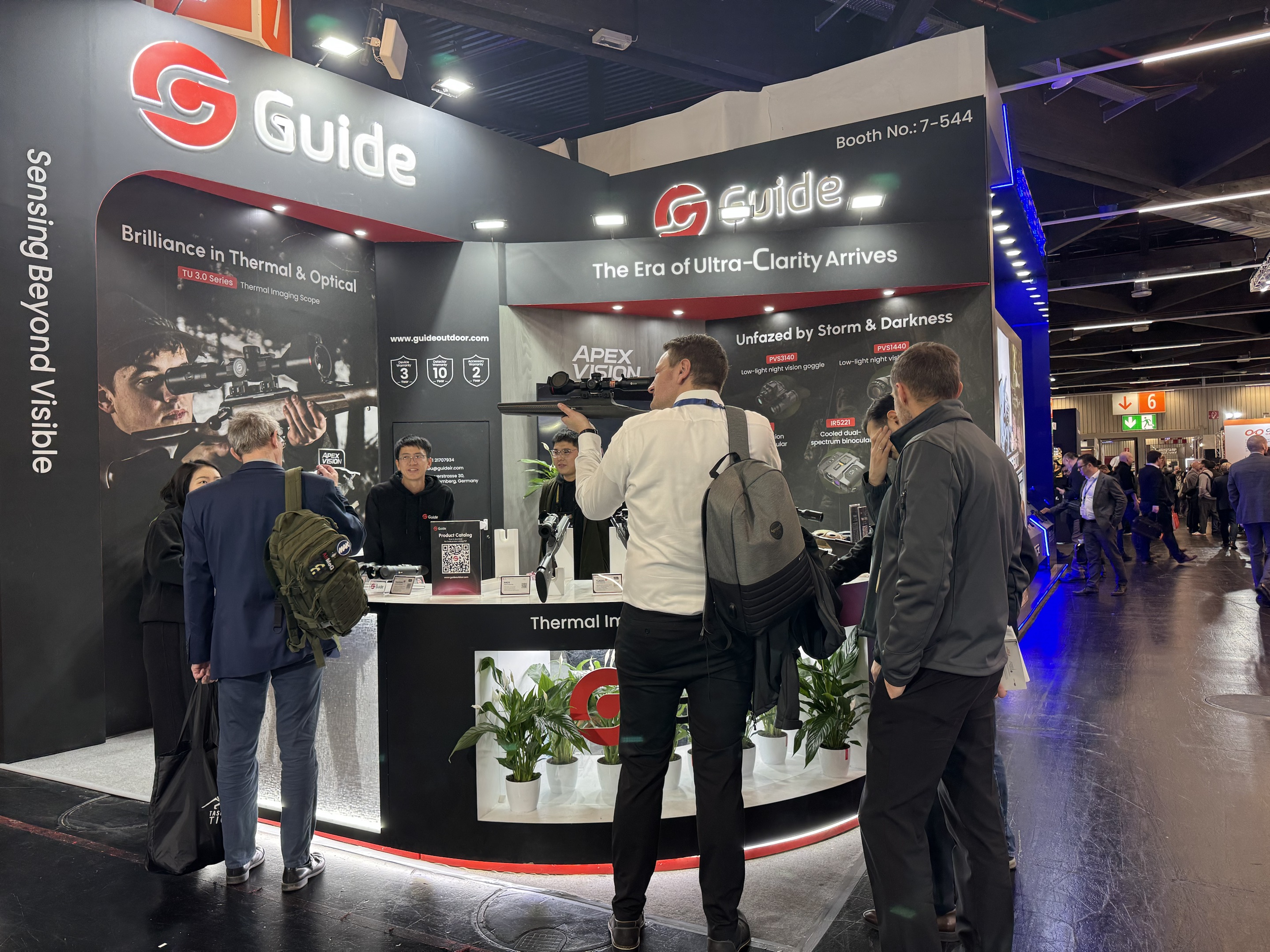 Guide a présenté ses solutions thermiques équipées de la technologie ApexVision lors du salon Enforce Tac 2026