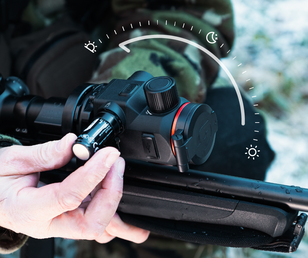 La chasse nocturne simplifiée grâce aux accessoires d'imagerie thermique