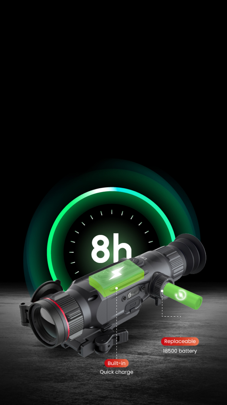 Recharge rapide <br> Une autonomie pour toute la journée