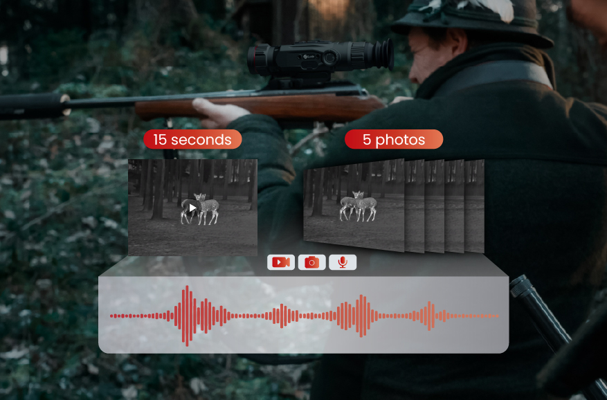 Enregistrement intelligent <br> Immortalisez l'instant
