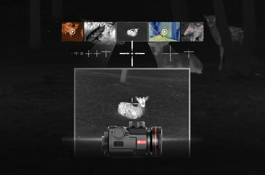 Réticule virtuel <br> Affichage de l'album local