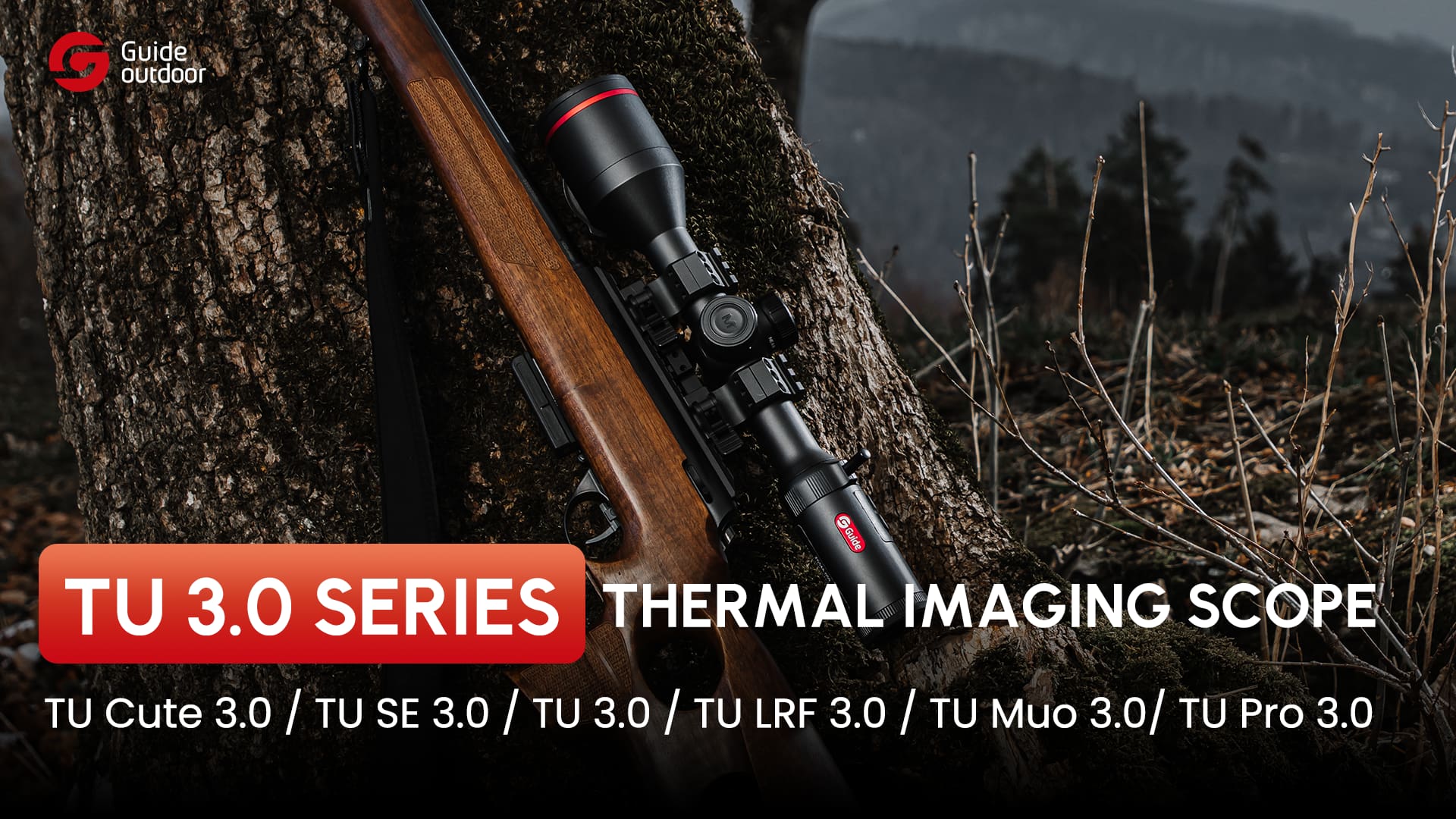 Nouveauté | Lunette de visée thermique Guide Outdoor TU Pro série 3.0 avec LRF