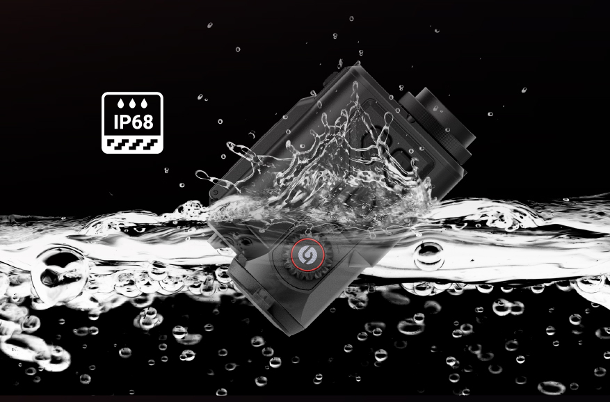 IP68 : à l'épreuve du vent et de la pluie