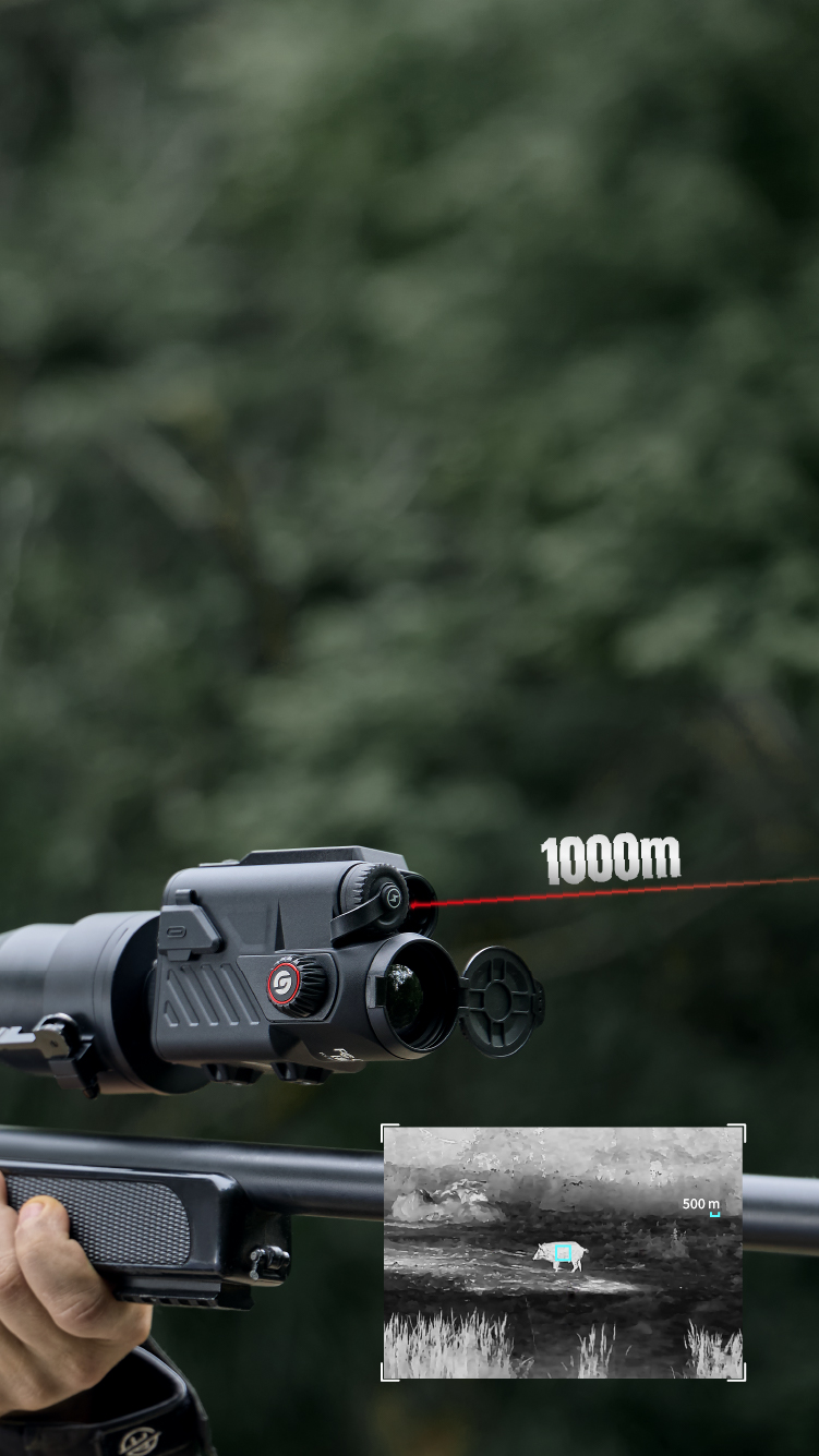 Télémètre laser de précision à 1 000 m