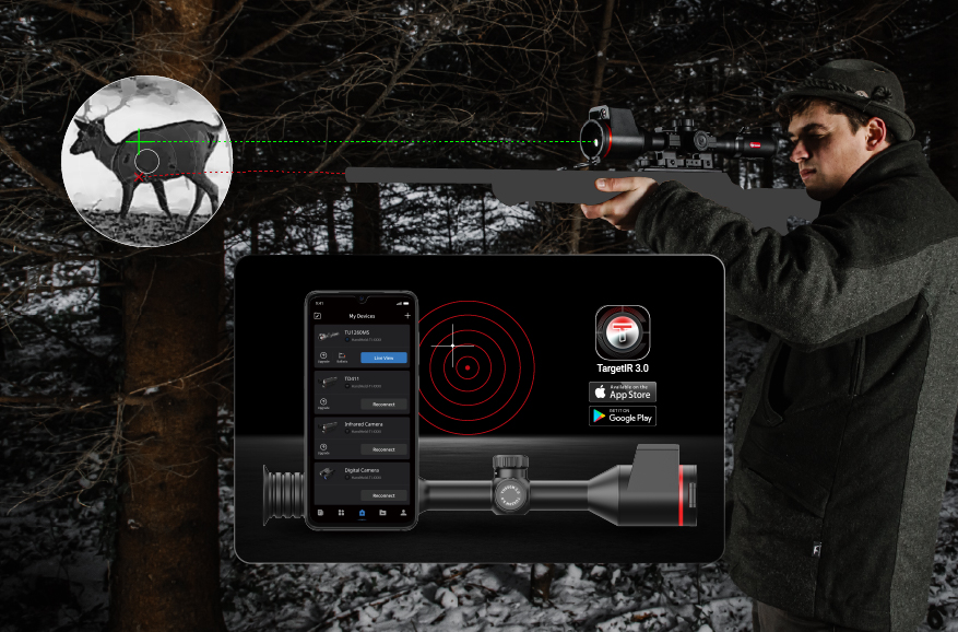Application polyvalente <br> Calculateur balistique