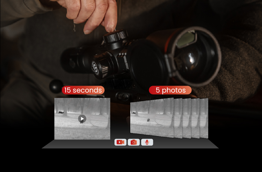 Enregistrement intelligent <br> Les meilleurs moments immortalisés